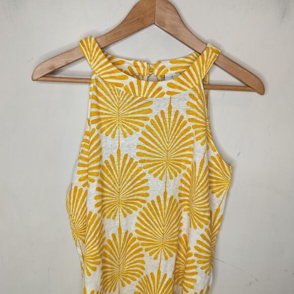 Joie 100% Linen Knit Tank Top Floral - Picture 2 of 9